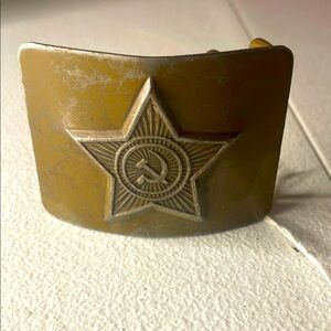 Star Emblem Belt Buckle